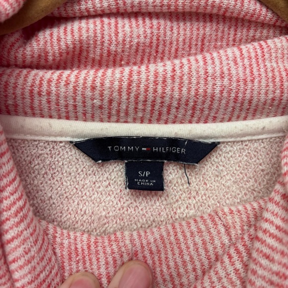 Tommy Hilfiger Pink Cowl Neck Pullover Sweater | Women’s Small - Picture 5 of 8